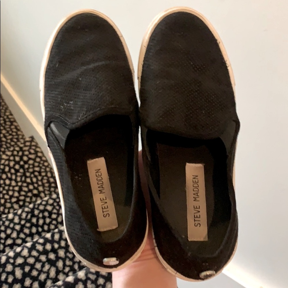 STEVE MADDEN BLACK SHOES